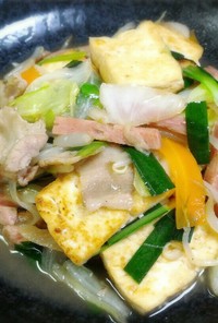 野菜たっぷり沖縄の味♪豆腐チャンプルー
