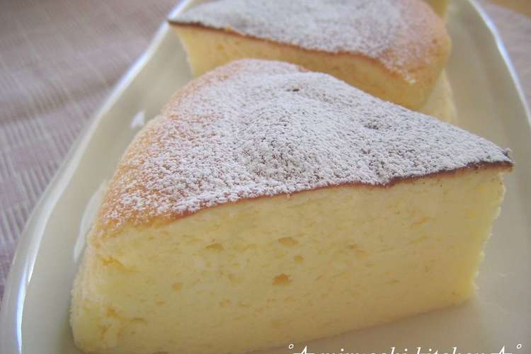 あっさり ヨｰグルトスフレケｰキ レシピ 作り方 By みるすけ クックパッド 簡単おいしいみんなのレシピが359万品