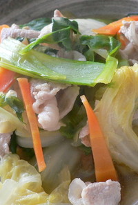 いつもの～白菜と豚肉の簡単煮物