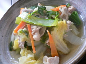 いつもの~白菜と豚肉の簡単煮物