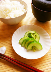 ☺️白だしで簡単♪白瓜のさっぱり浅漬け