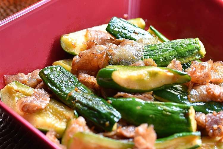 干しきゅうりと豚肉のピリ辛オイスター炒め レシピ 作り方 By みき クックパッド 簡単おいしいみんなのレシピが352万品