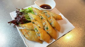 超簡単!もっちりヘルシー☆れんこん春巻き