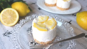 簡単!はちみつレモンのチーズケーキアイス