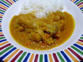 手羽元のチキンカレー