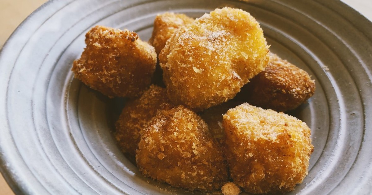 揚げバナナフリッターアラモードのレシピ