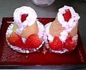 自分の為のひな祭りケーキ*^^*
