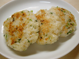 残りご飯でおやき風