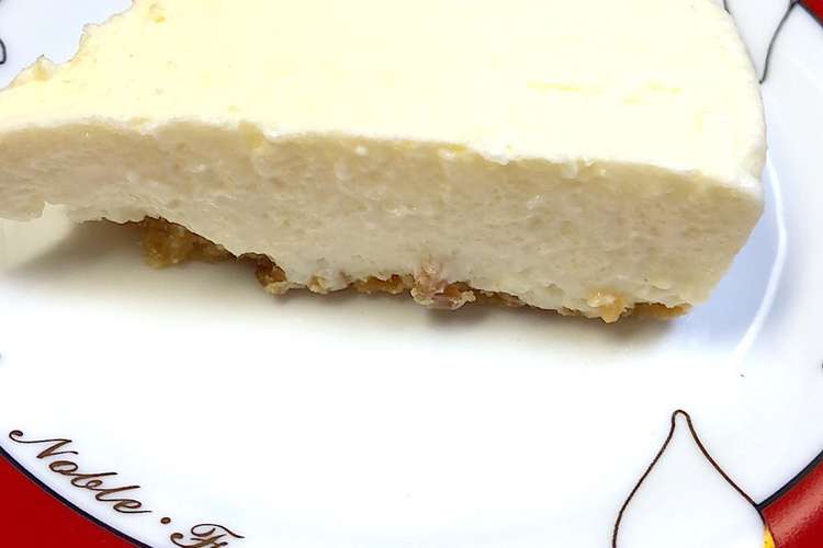 簡単牛乳だけレアチーズケーキ レシピ 作り方 By 栄養士の寧々 クックパッド