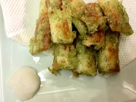 あと一品に!材料最少ちくわの磯辺揚げ