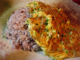☆オムライス風?納豆かけごはん☆