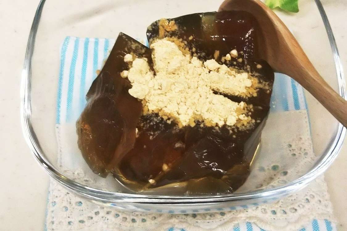 授乳中のママのおやつ 黒糖寒天ゼリー レシピ 作り方 By 4児男子母さんの台所 クックパッド 簡単おいしいみんなのレシピが378万品