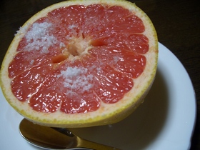 ★グレープフルーツの食べ方★