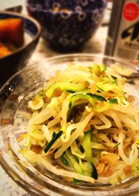 簡単・搾菜の中華風サラダ☆食べすぎ注意♡
