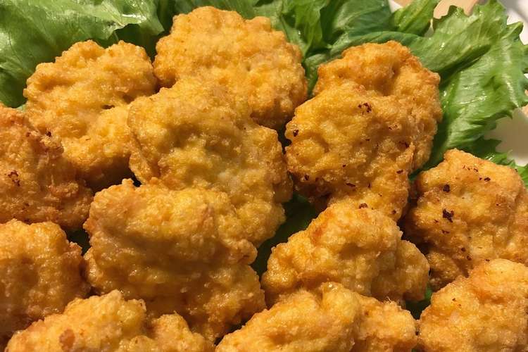 豆腐でふわふわ簡単ナゲット レシピ 作り方 By 奈菜 クックパッド 簡単おいしいみんなのレシピが352万品