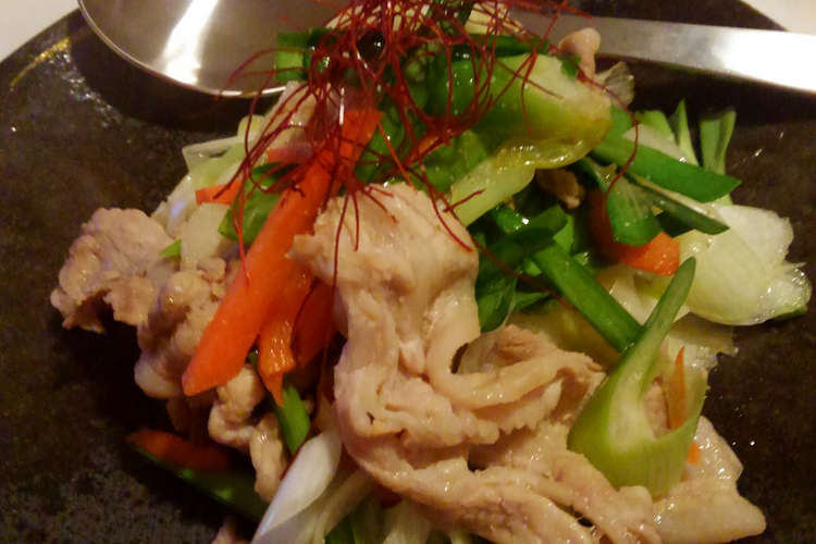 夏バテ防止に 豚肉のスタミナ炒め レシピ 作り方 By Hiromi クックパッド 簡単おいしいみんなのレシピが354万品