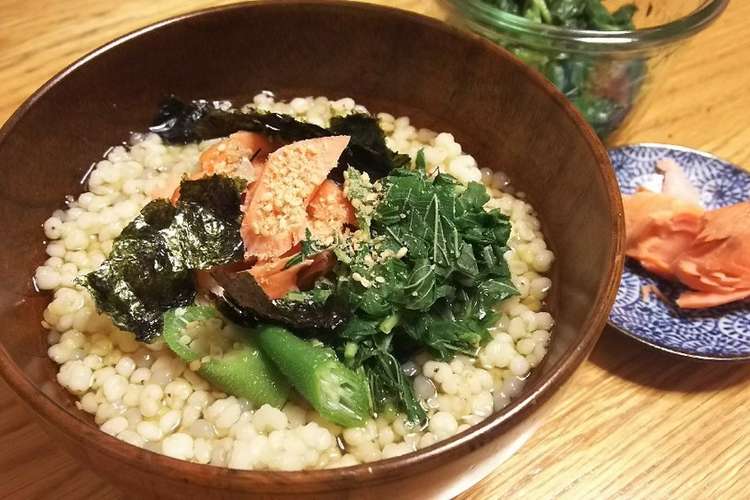 お米フリーな お茶漬け レクチンフリー レシピ 作り方 By レクチンフリー食 クックパッド