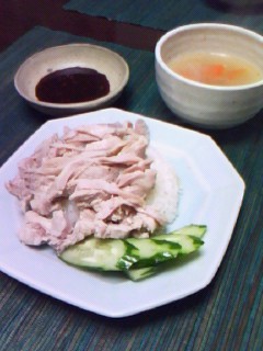 タイ料理 カオマンガイ(海南鶏飯)