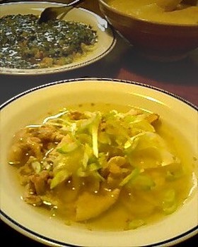 豚カブしゃぶ◎スープ仕立て