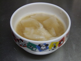 ズボラのワンタンスープ