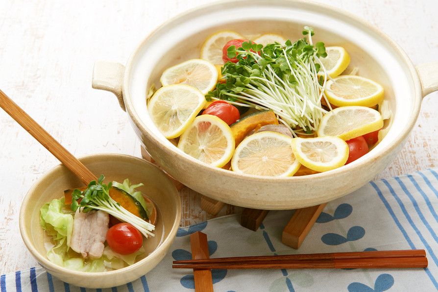 豚肉のグリル レモン＆タイム大麦添え レシピ