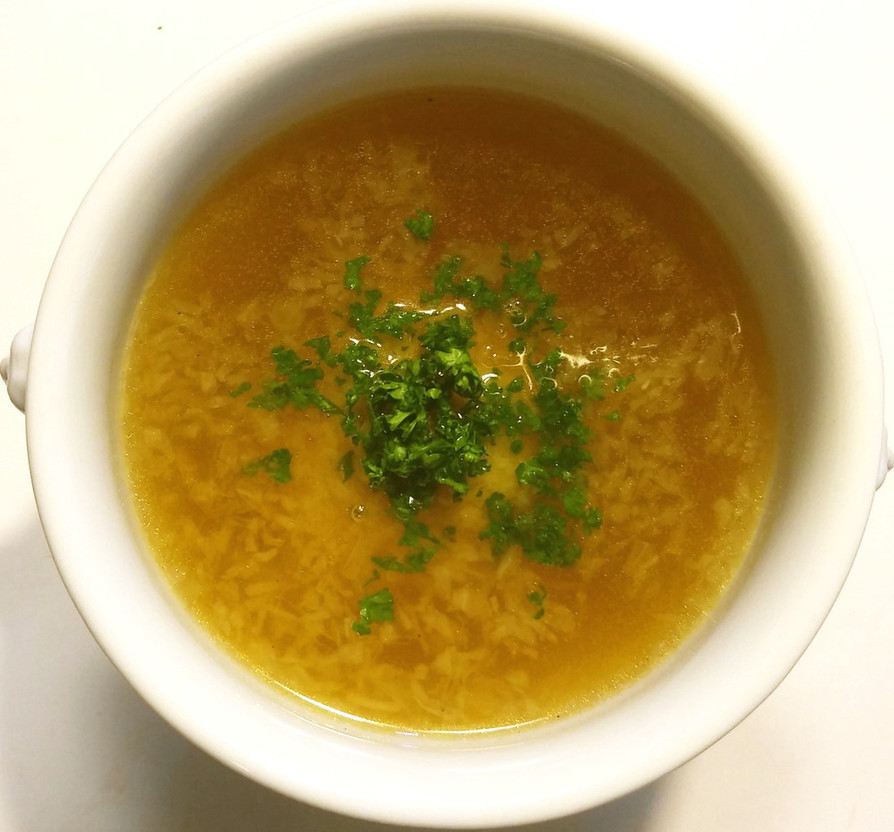 ライスコロッケのスープ茶漬けの画像