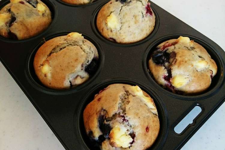 サラダ油でふわふわベリーのマフィン レシピ 作り方 By Sumisora11 クックパッド 簡単おいしいみんなのレシピが350万品