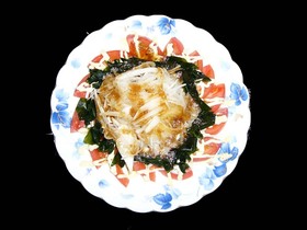 血液サラサラ。常備野菜のトマオニサラダ