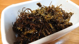 簡単!常備菜に♪えごまの葉の佃煮♪