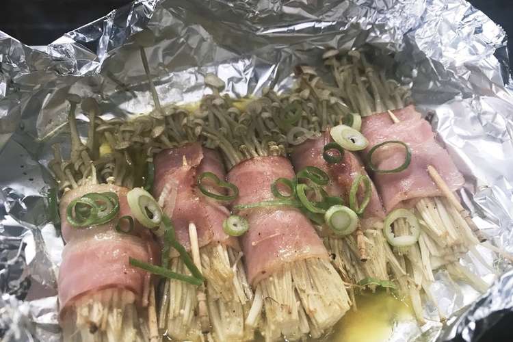 トースターで簡単 えのきバターベーコン レシピ 作り方 By Acco Acco クックパッド 簡単おいしいみんなのレシピが360万品