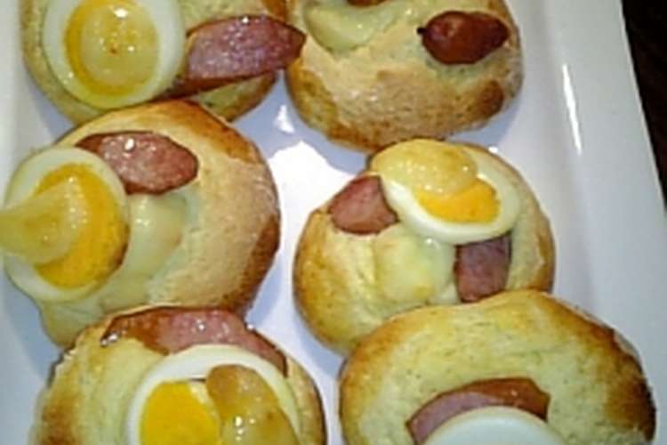 ホットケーキミックスでお惣菜パン レシピ 作り方 By フィオママ クックパッド