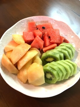 3種のフルーツ盛り合わせ