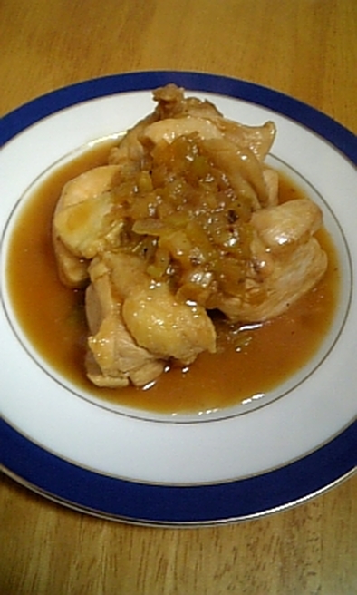 鶏の甘酢（すし酢バージョン）の写真