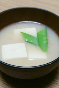 簡単❣❣高野豆腐の味噌汁～♡