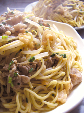 「ジャン」で簡単♡焼そば