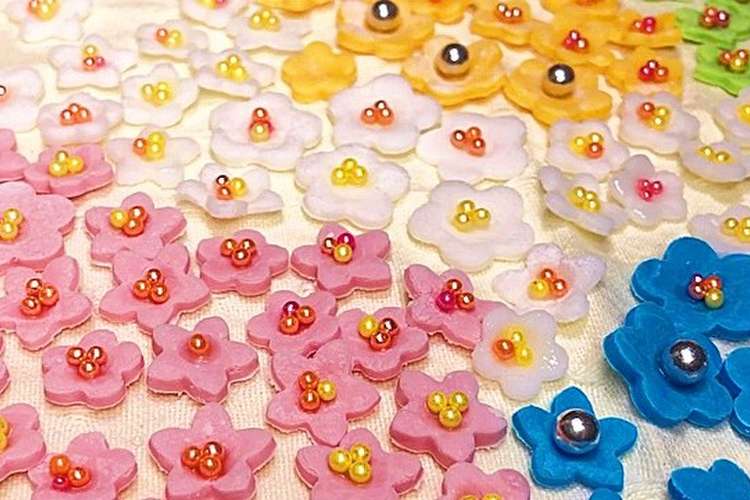 シュガーペーストで作る世界で一つだけの花 レシピ 作り方 By ひろまるクック クックパッド 簡単おいしいみんなのレシピが367万品