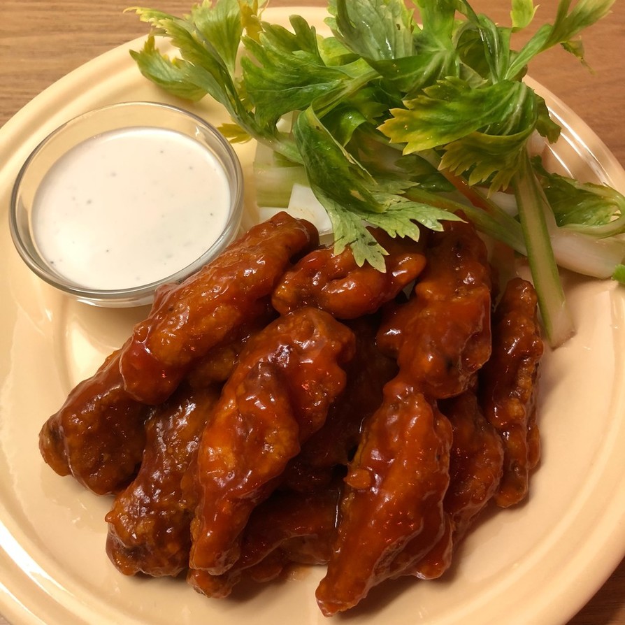 ライターバッファローウィングのレシピ