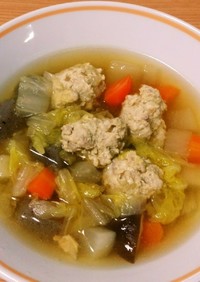 母の味☆肉団子スープ