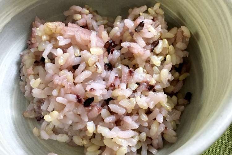 韓国風もちもち黒米ごはん レシピ 作り方 By Noririeeee クックパッド 簡単おいしいみんなのレシピが360万品