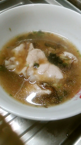 オクラがメインのねばねば、おいしいスープ