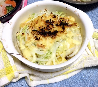 ポテトとキャベツの重ねチーズ焼き＊の写真