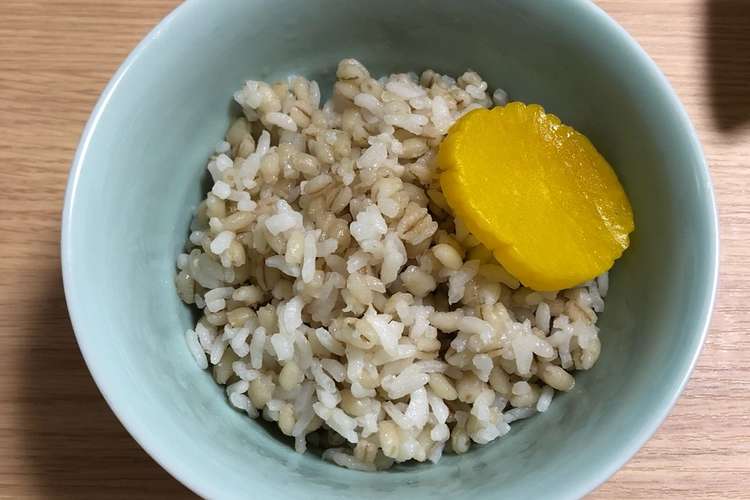 もち麦 5割炊き ダイエット 便秘に レシピ 作り方 By Dura615 クックパッド 簡単おいしいみんなのレシピが376万品