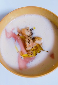 備忘録・桃の冷製スープ