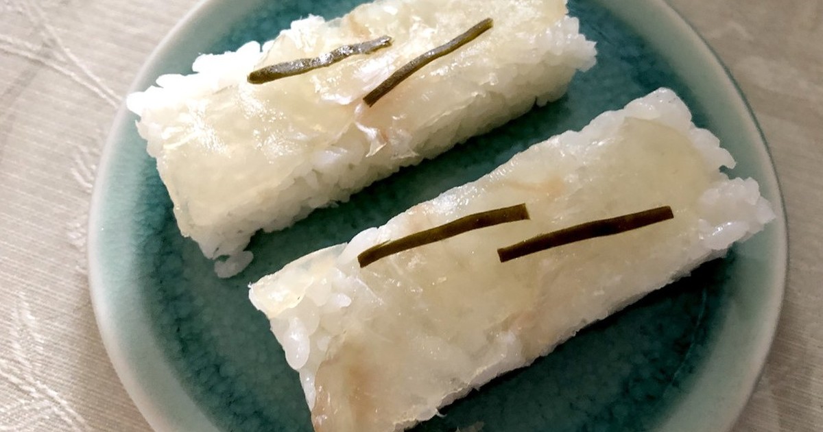 ひらめの昆布〆 押し寿司 レシピ 作り方 By きろんま クックパッド