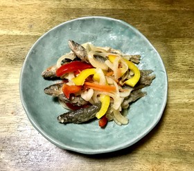夏はさっぱり 小鮎の南蛮漬