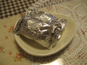 蒸しパン?チーズとろり簡単ホイルケーキ