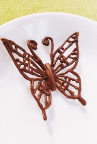 チョコレート細工…蝶々