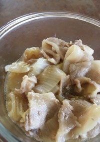 豚バラと白菜のトロトロ煮の覚書
