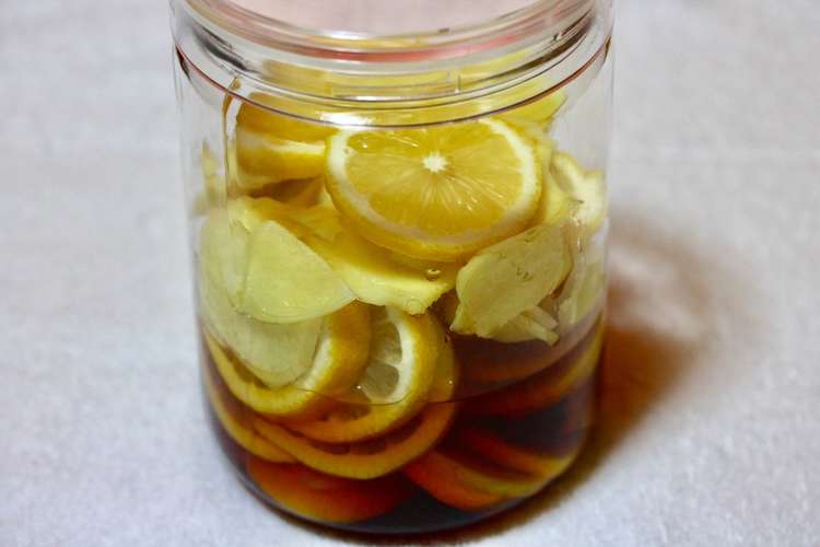 保存食 3 レモンと生姜の蜂蜜漬け レシピ 作り方 By Miwa クックパッド