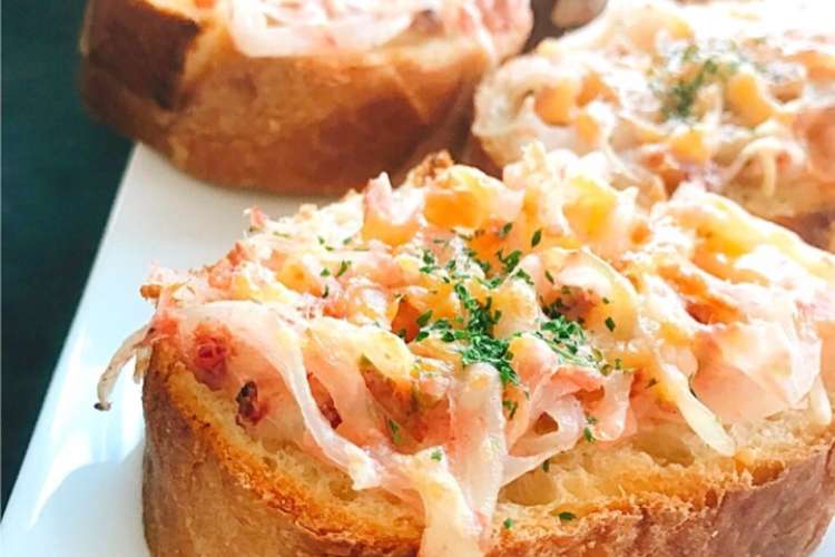 サバ缶de紅生姜サラダチーズトースト レシピ 作り方 By Kitchenこのは クックパッド 簡単おいしいみんなのレシピが350万品